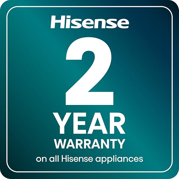 Hisense HDCEC5C10B Freestanding Ceramic Electric Cooker with Double Oven 69/43 Litres - Black, A Rated Double Oven [Energy Class A] - 5