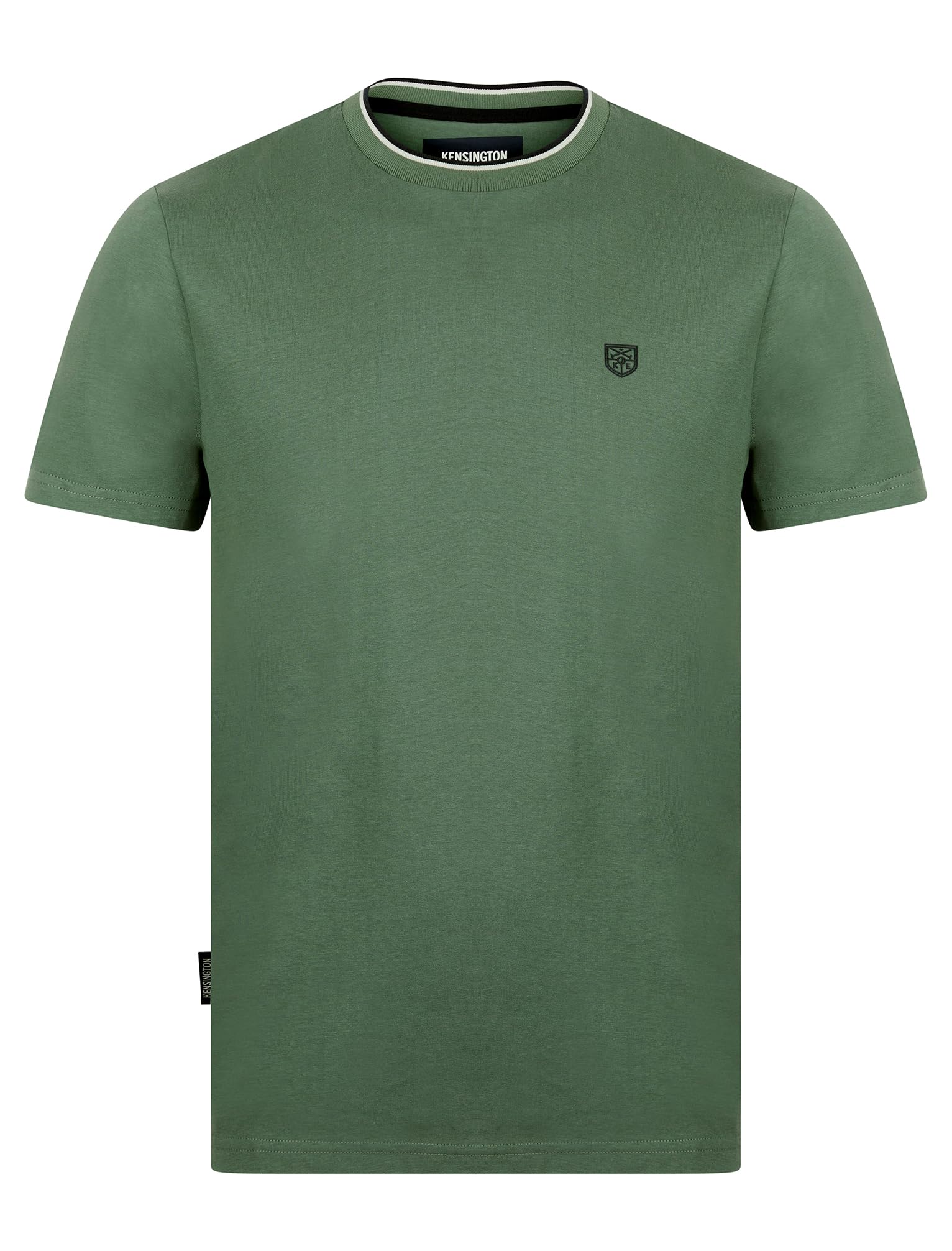Kensington Eastside Men's Cotton Jersey Crew Neck Ringer T-Shirt