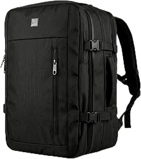 Gshield Mochila Mala de Mão Survivor Expansível para Viagem 38L com Compartimento Acolchoado para Notebook até 17'' Resistente à Água