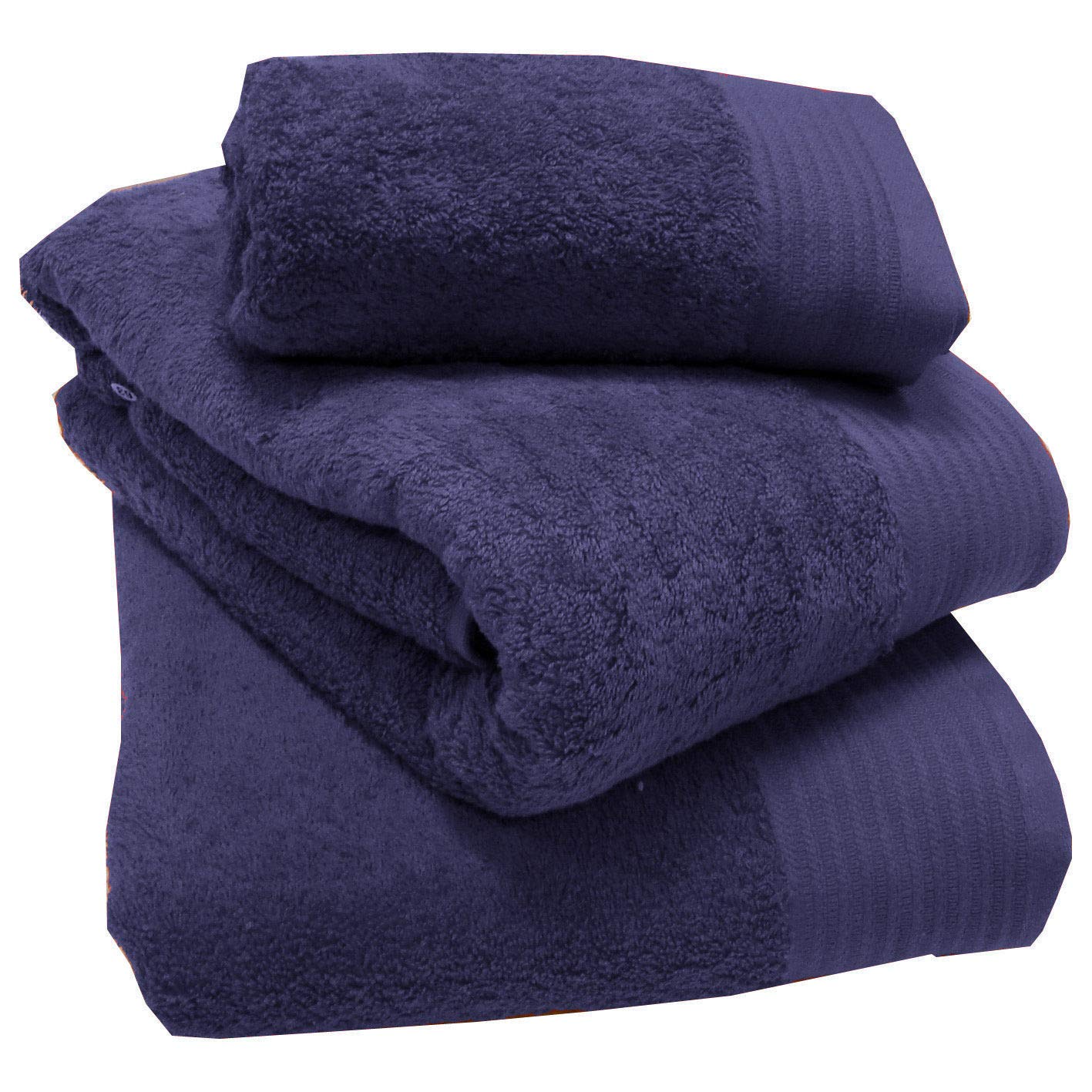 Sue Rossi Ltd Luxury 100% Egyptian Cotton Towels 600 GSM Thick Soft Face Hand Bath Towel Bath Sheet XL Super Sheet And Colours (Denim, Hand Towel)