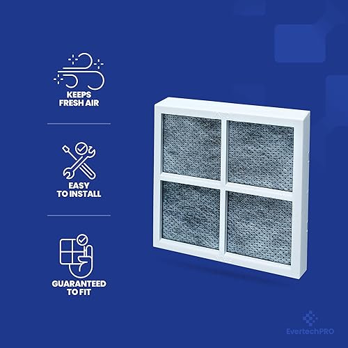 Miniatura 4 de LT120F - Juego de 4 filtros de filtro de aire para Kenmore Elite 469918, repuesto para refrigerador LG ADQ73214404 ADQ73214402 ADQ73214406 9918