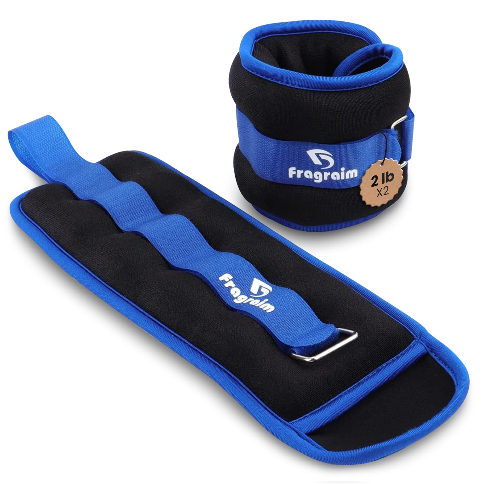 Ankle Weights for Women and Men - 1/2/3/4/6/8/10/12/15/20 LB Pair Options | Wrist/Leg/Arm Weight for Strength Training, Walking, Running, Aerobics, Home Workouts, Physical Therapy, Weight Loss, Pilate