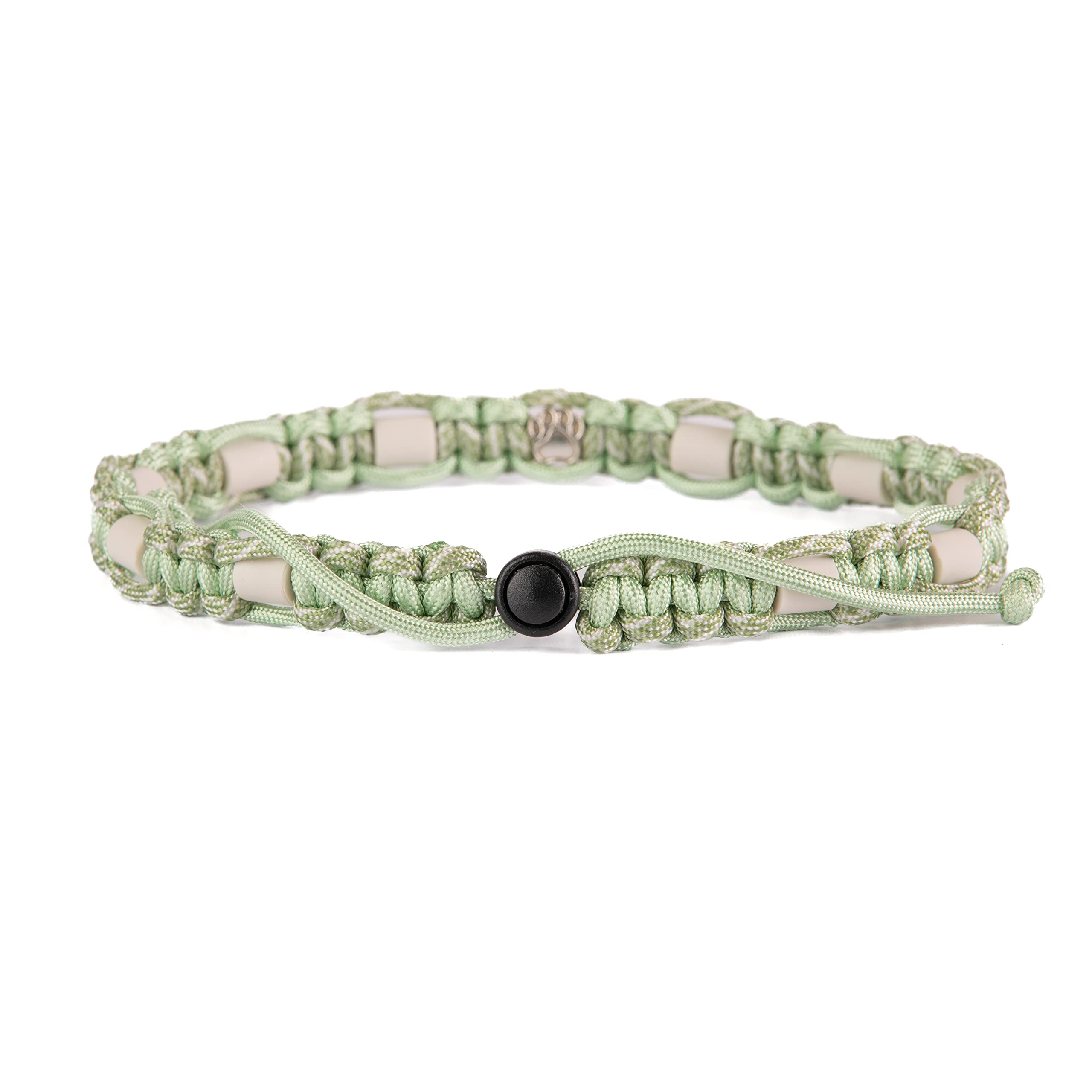 Dalias Dogs - Premium EM Ceramic Dog Collar Cat Collar Dog Jewellery Collar Paracord (51-60 cm, Guacamole) - Image 4