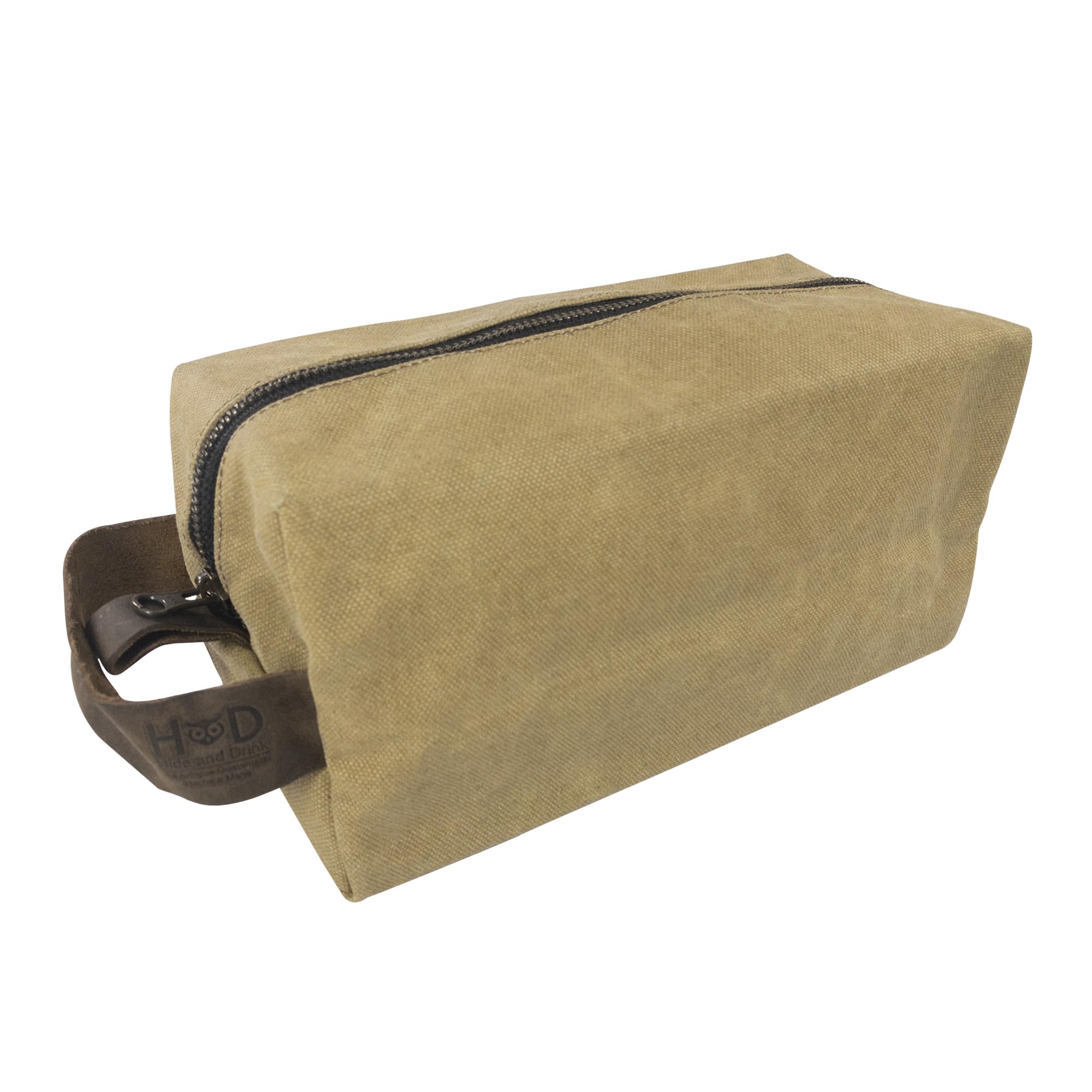 Hide And Drink Travel Square Dopp Kit For Toiletries Compact