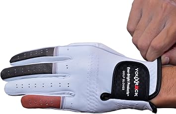 Men's Golf Gloves OptiColors Premium Leather Golf Gloves ....
