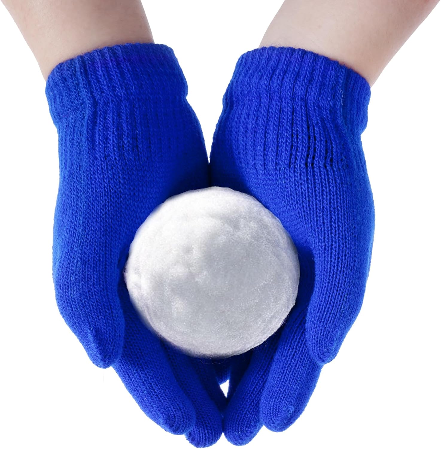 jiebor 12 Pairs Kids Warm Winter Knit Gloves for Boys Girls Children Kids - Image 5