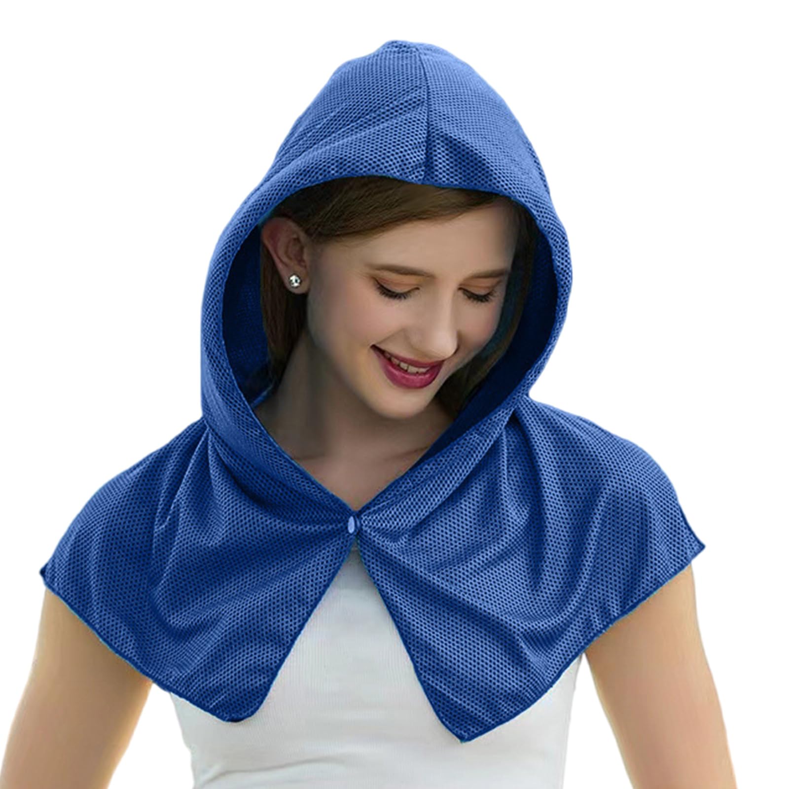 Hsioluted Quick Cooling Towel Sweat-absorbent Cycling Soft Cold Senses Towel for Running Camping Polyester