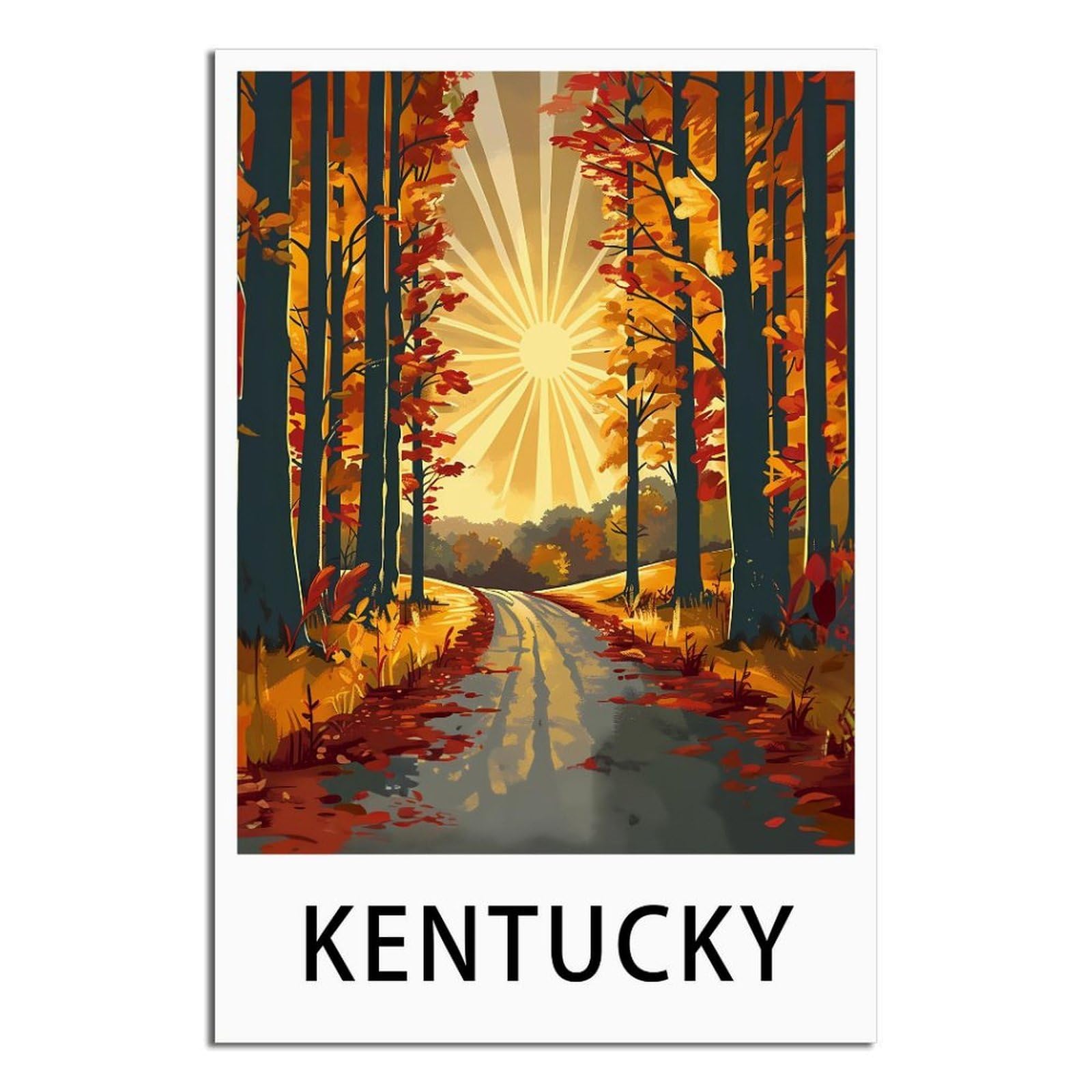 EZMLFA Diamond Painting Kits for Adults,Kentucky DIY Diamond Painting Art Kit for Beginners Home Wall Decor Arts and Craft Kits for Adults Kids 40x40cm