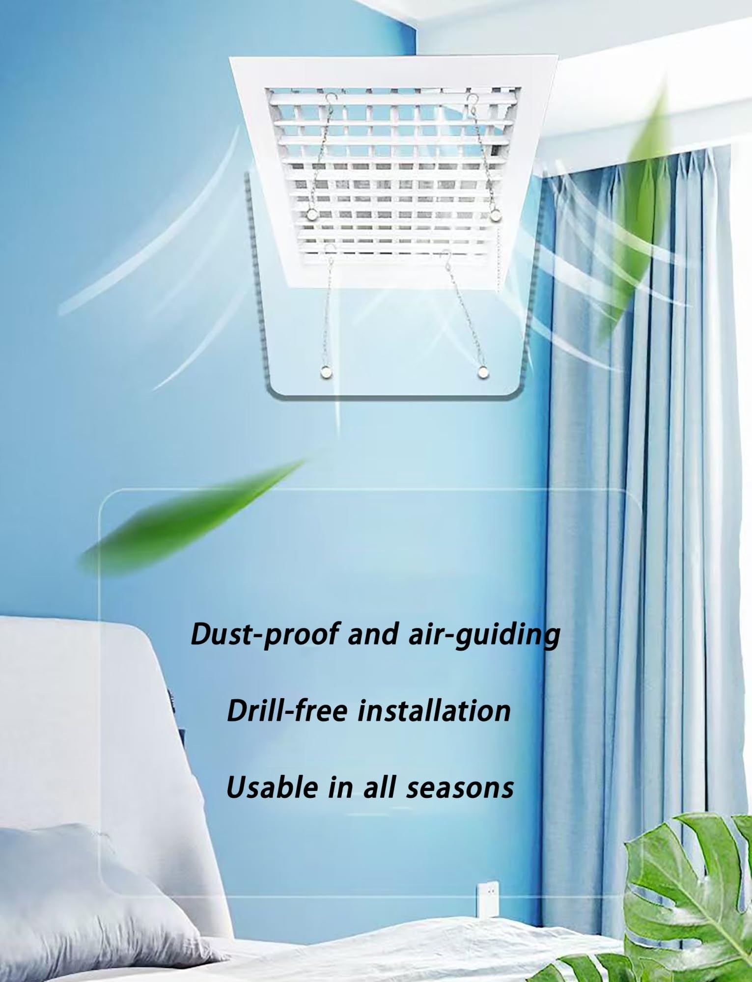 Acrylic Air Conditioner Wind Deflector