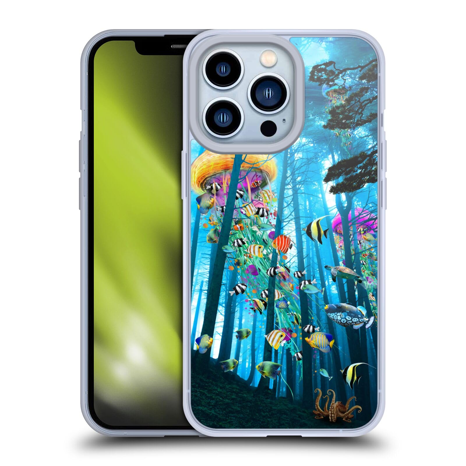 Funda de medusas para iPhone 13 Pro ideal uso urbano 7