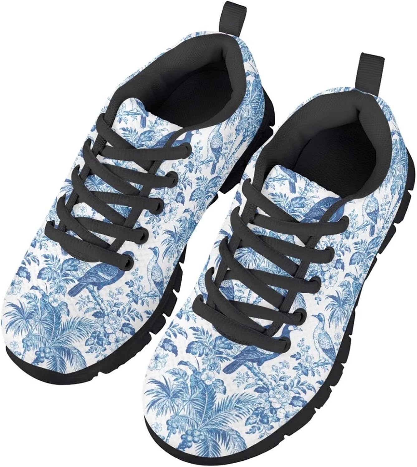 Funnydude Cute Print Girls Tennis Shoes Kids Comfortable Sneakers Casual Walking Shoes for School