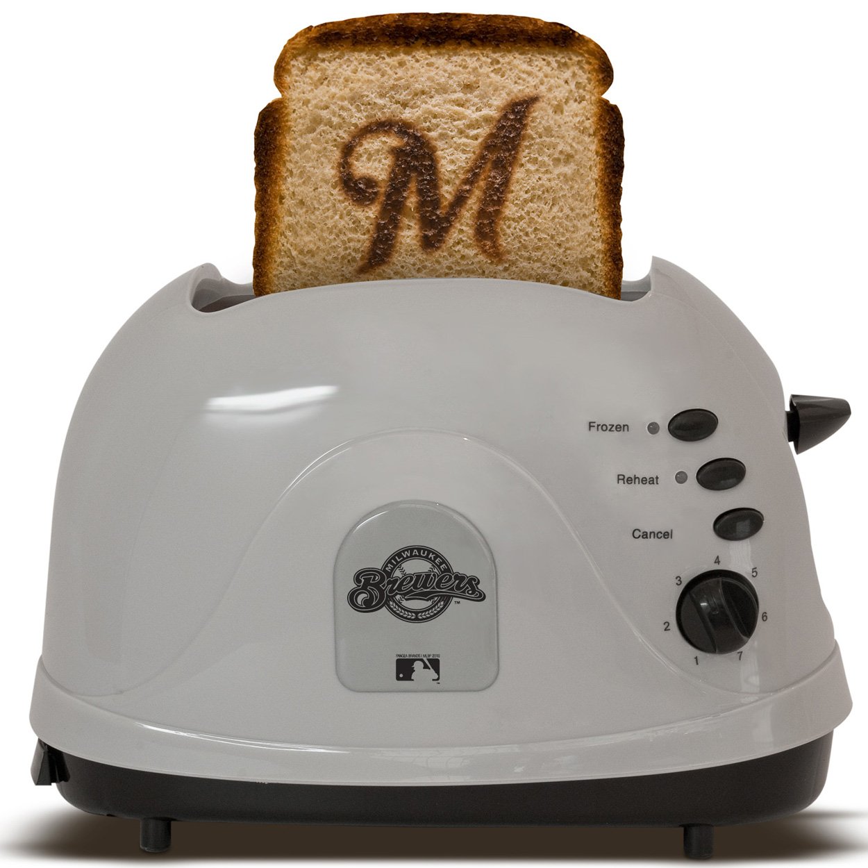 Milwaukee Brewers Toaster - Gray