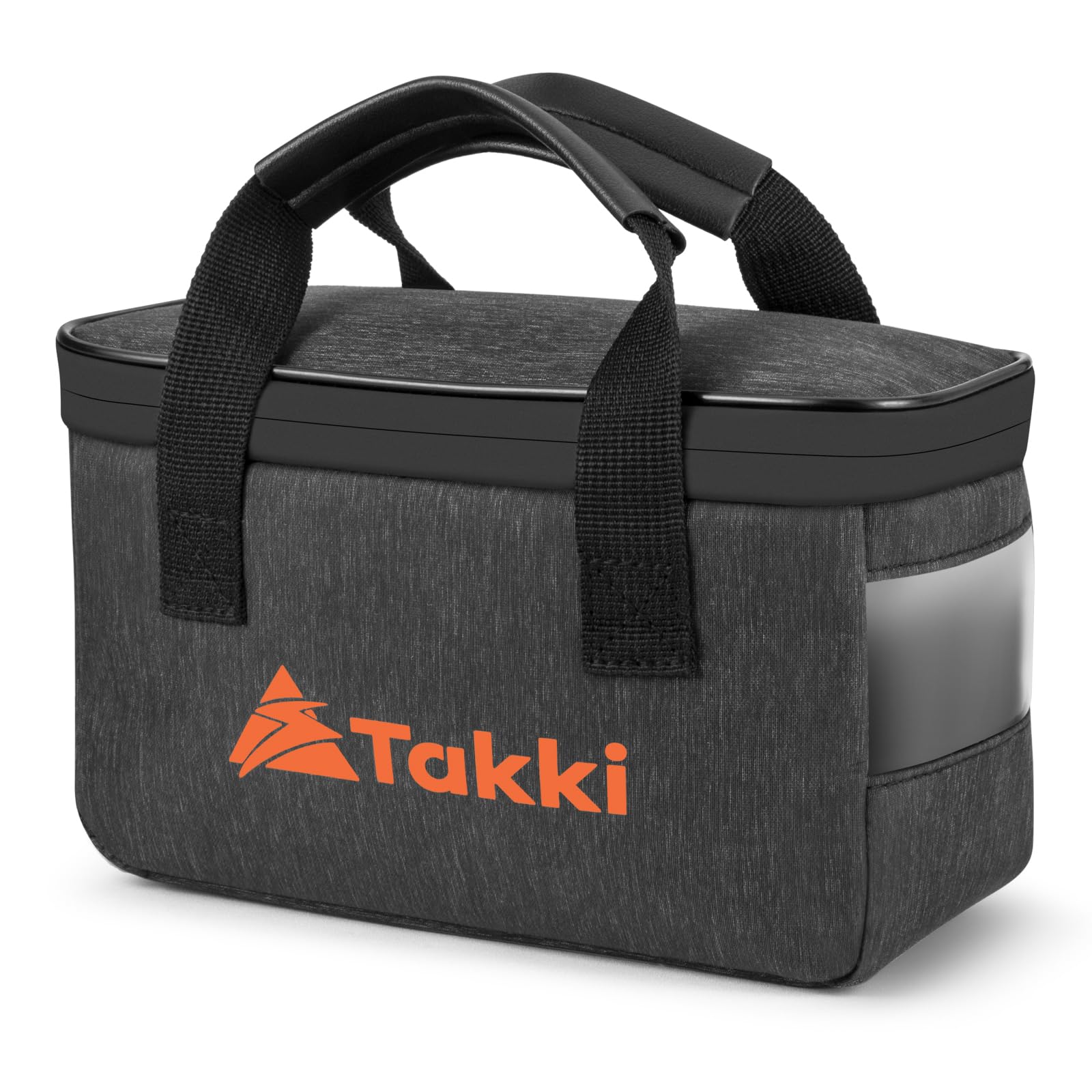 Takki Carrying Case for Portable Power Station 88Wh, Carrying Bag for Camping Outdoor Emergency, Black