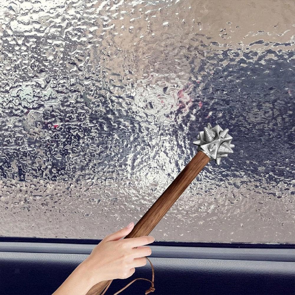 Marteau de poing décoratif – Marteau en forme de poing/pouce/os, tête en acier inoxydable et poignée en bois, art de collection pour la maison/le bureau, outil fonctionnel multifonction pour tâches