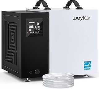 Waykar 70 Pint Energy Star Crawl Space Dehumidifier with Pump, Commercial Dehumidifier for Basements and Home, for Spaces up to 5000 Square Feet, Smart Humidity Control - 5-Year Quality Coverage