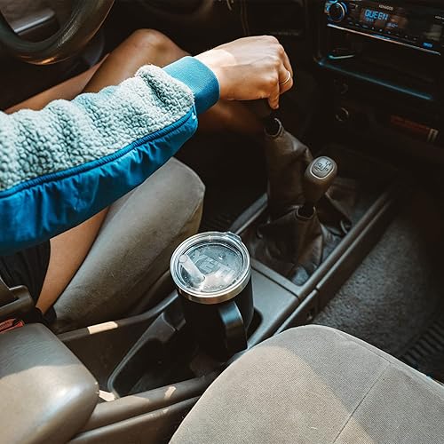 Miniatura 511 de YETI Rambler - Vaso de viaje con asa y tapa con popote, 35 onzas, vaso de agua de viaje, con asa, acero inoxidable, color blanco