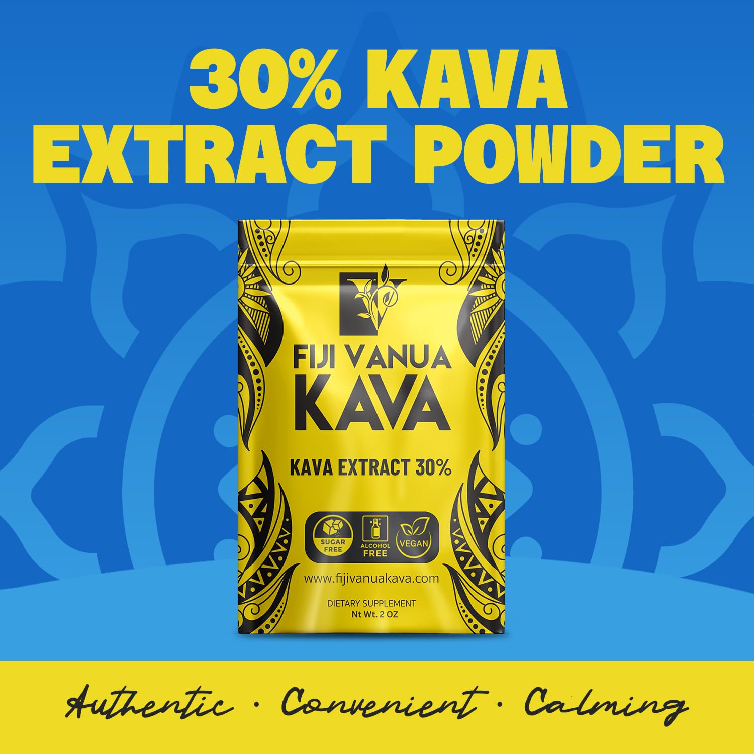 Noble Kava Extract Powder 30%, High-Potency Water-Soluble Drink Mix, 2oz — Amazon image 2