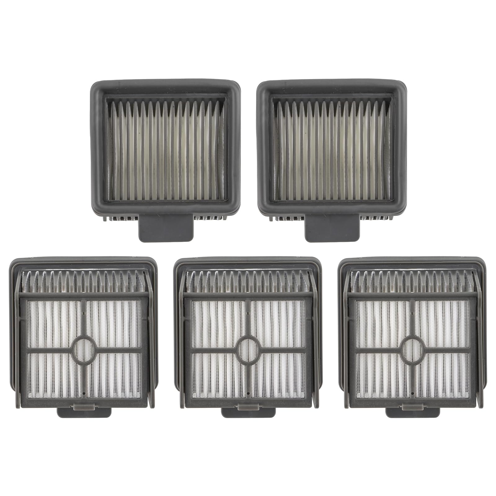 (5 Pieces) HEPA Filters Compatible for Dreametech H11/ H11 MAX/ H11S H12/ H12S, Wet Dry Vacuum Cleaner Filter Kit, Replacement Parts 5 Filters