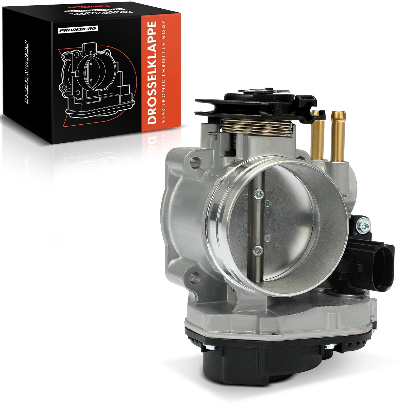 Frankberg Drosselklappenstutzen Benzin Kompatibel mit Toledo II 1M2 2.3L 1998-2000 Bo.ra 1J2 1J6 2.3L 1998-2000 Golf IV 1J1 1J5 2.3L 1997-2006 Pas.sat 3B2 3B5 Replace# 021133064B