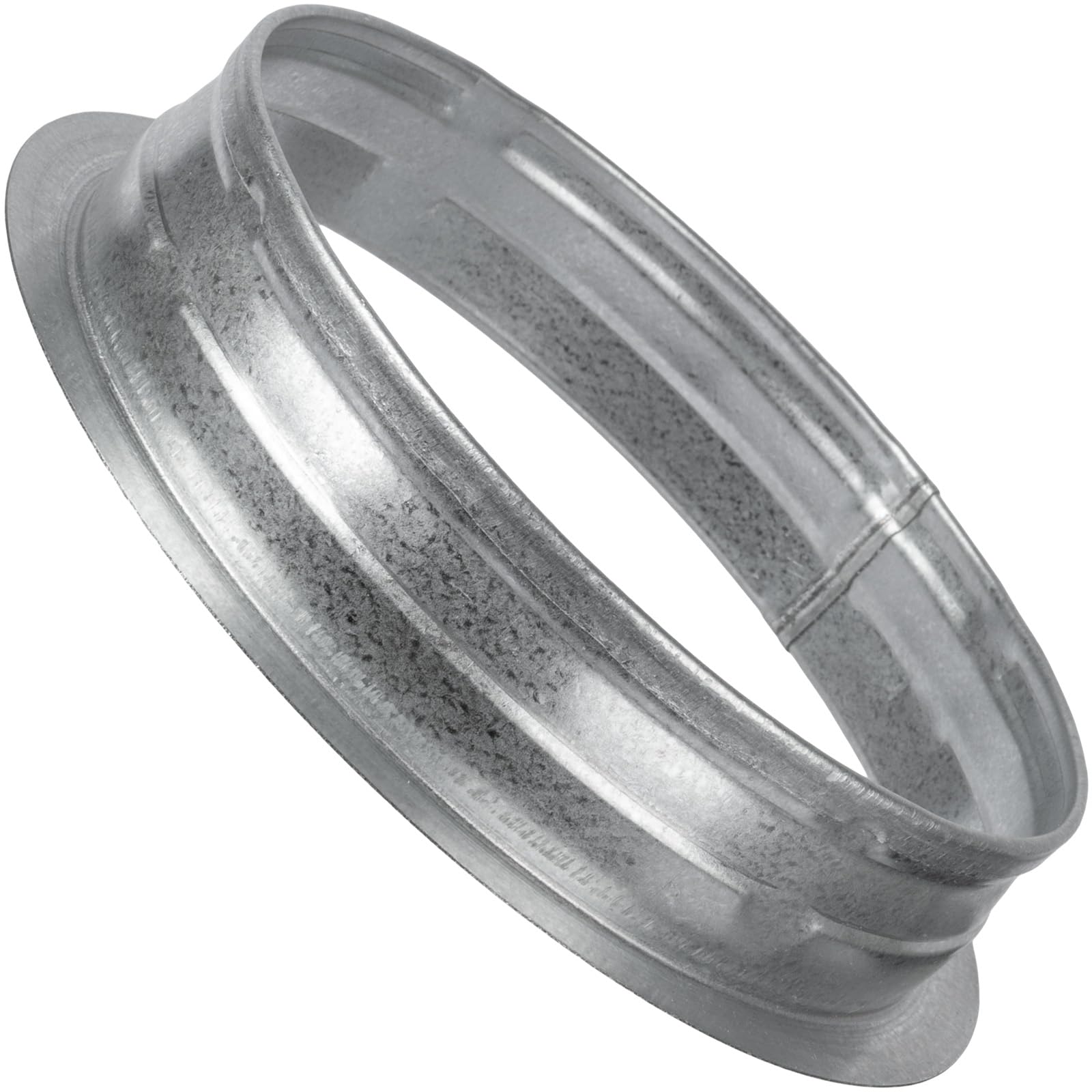 Vent Systems Ø150 mm / 6" Inch Round Air Duct Connector Flange – Heavy Duty Galvanised Steel Air Vent Duct Coupler for Cooling, Heating Ventilation - Quality Fittings for HVAC System Ducting