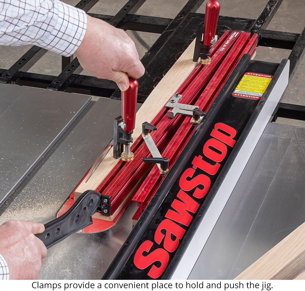 Woodpeckers Precision Taper Jig, 32 Inch, USA Made, Tapering Jig for Table Saw, Up to 15 Degree Angle Adjustment, Feature Packed