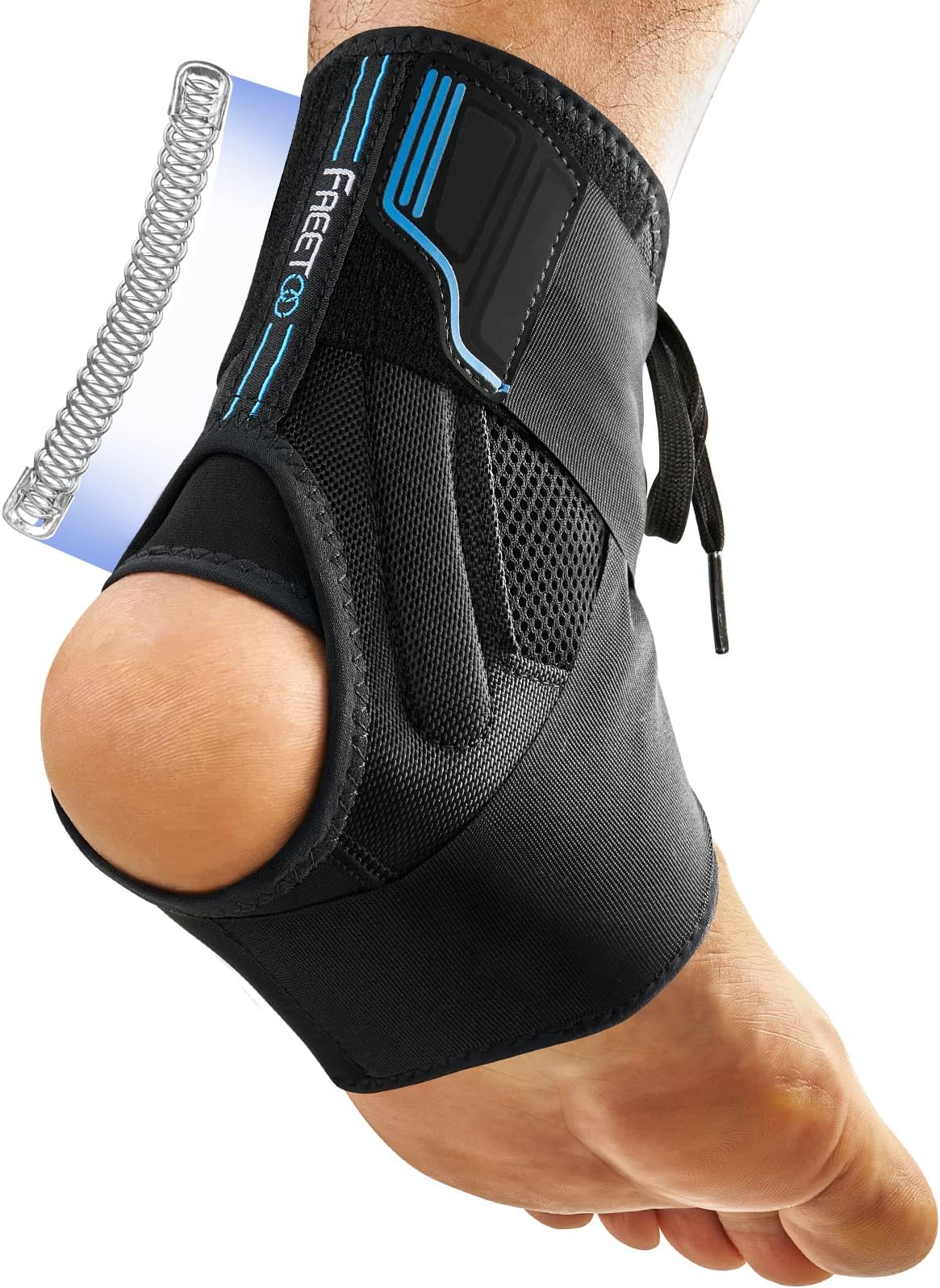 FREETOO Ankle Brace Foot Support with Metal-S