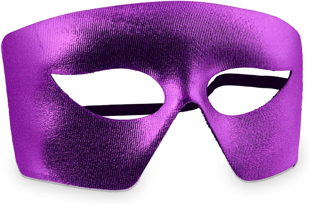 Costume Masquerade Masks for Mardi Gras Party Supplies (Non-Light Up) (Set of 12)