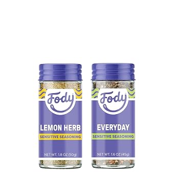 Fody Everyday & Lemon Herb Seasoning 2-Pack Versatile and Zesty Cooking Essentials