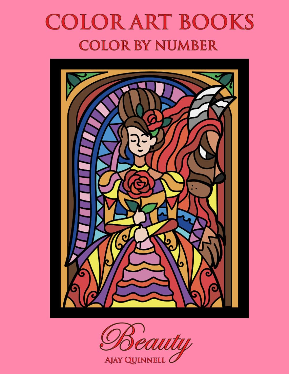 Beauty - Color By Number Book : Standard paper edition