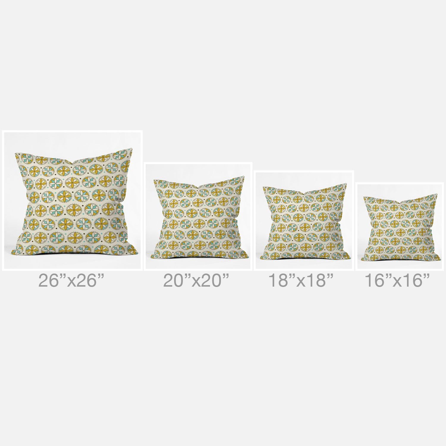 Deny Designs Heather Dutton Cartwheel Throw Pillow, 20 x 20