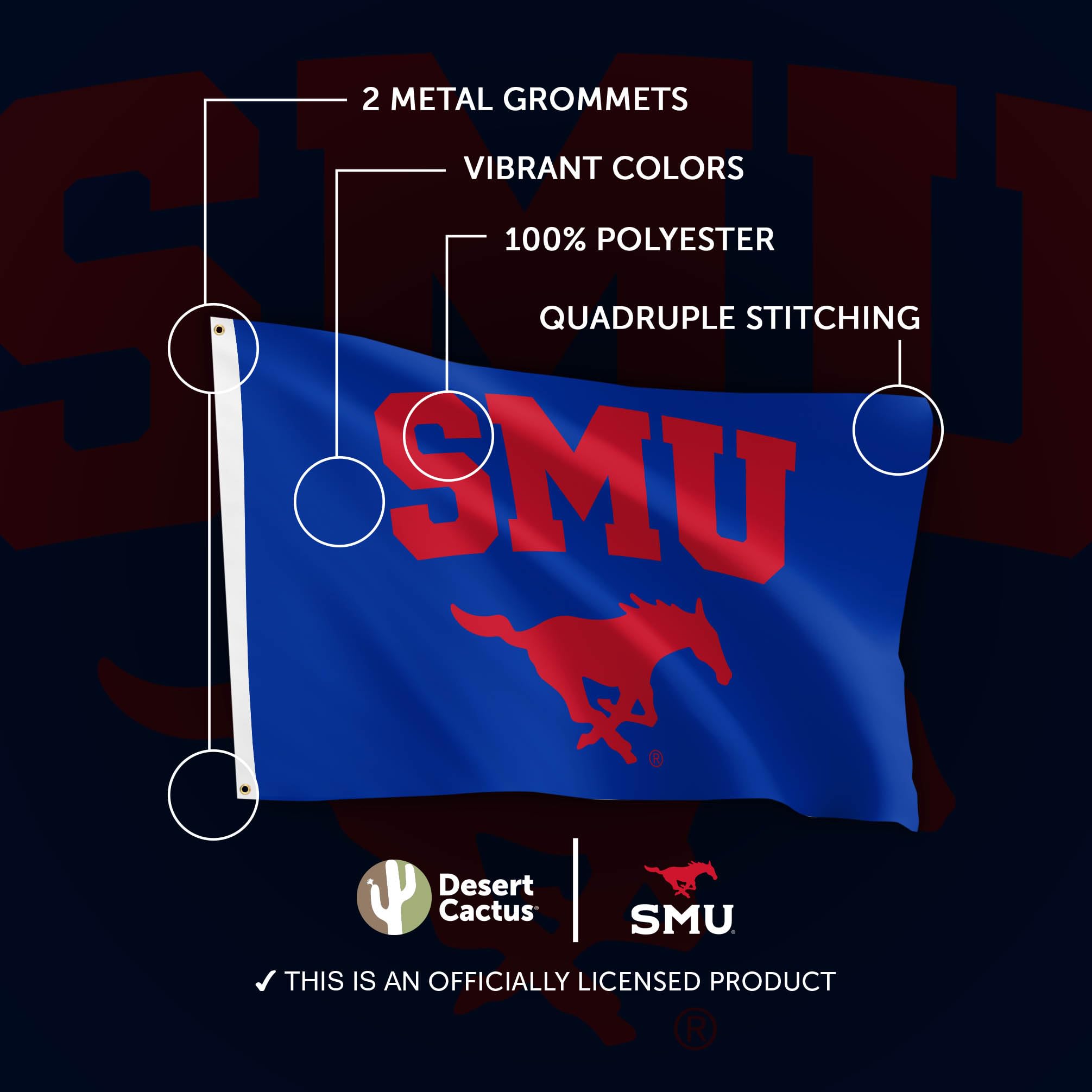 St. Lawrence University Flagge – 91x152 Cm, 100% Polyester, Für Innen & Außen, Mit Metallösen