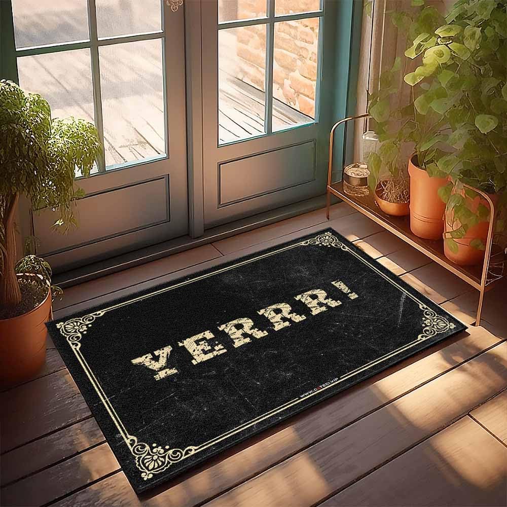 Doormat Fall Yerrr Doormat Floor Mats for House Large Outdoor Door Mat(50X80CM)