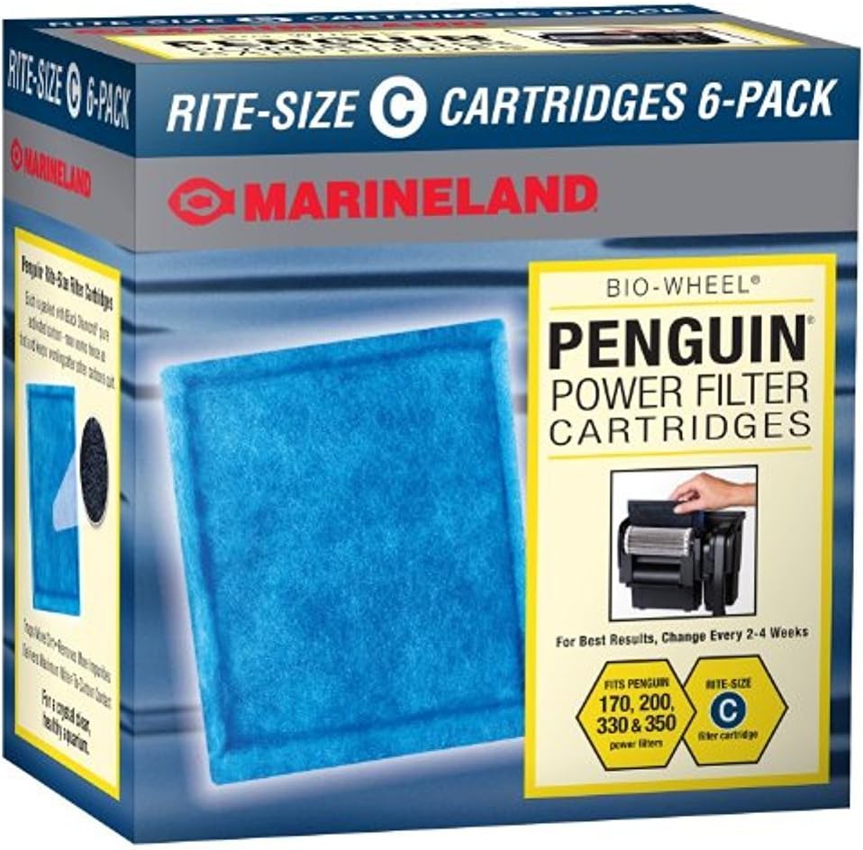 Marineland Rite-Size Cartridge Refills C,12 pack