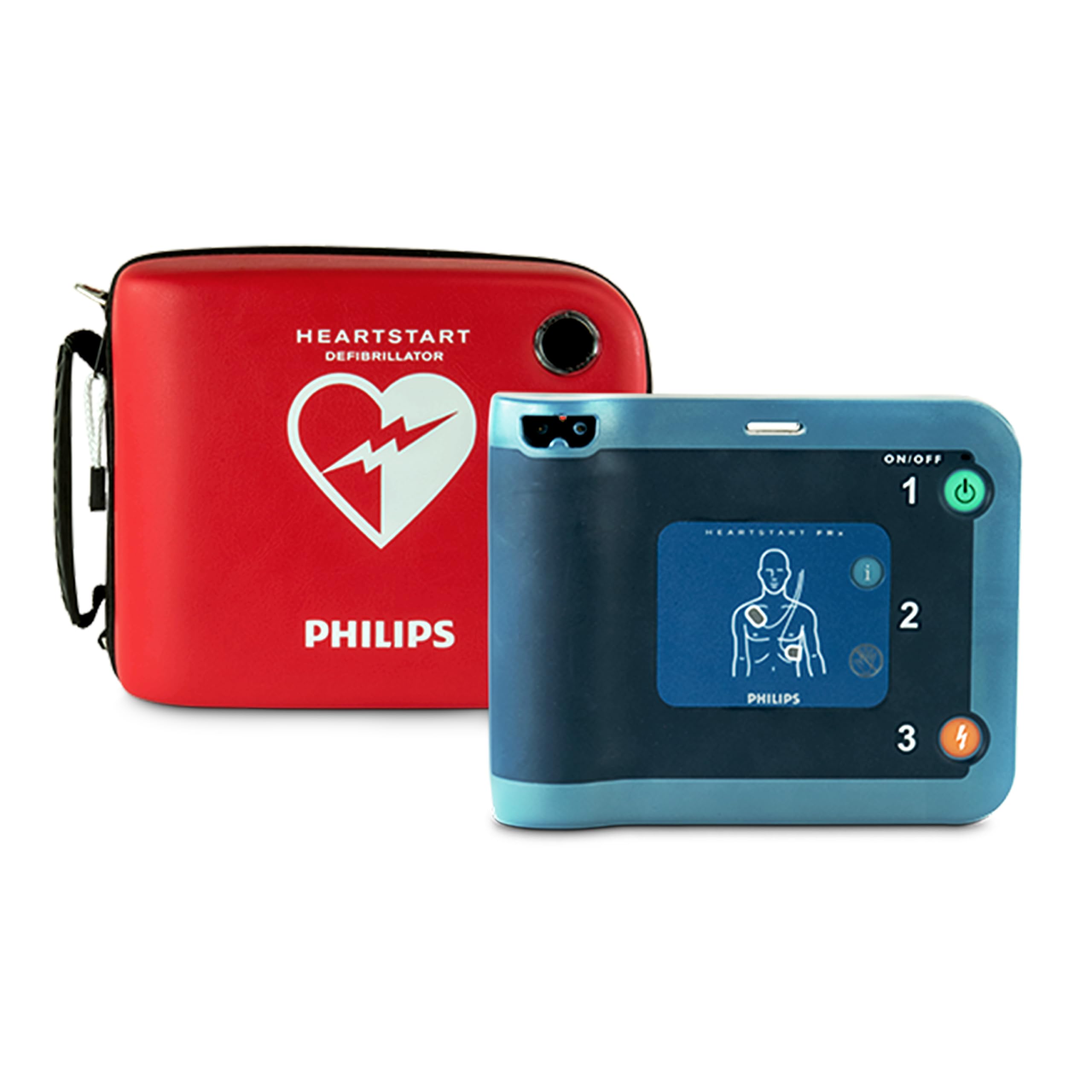 Philips HeartStart FRx Defibrillator Ready Pack | CPR Guidance and Voice Prompts | for Harsh, Dusty, Wet Conditions and Extreme Temperatures | Standard Carry Case, 861304-R01-picture-32