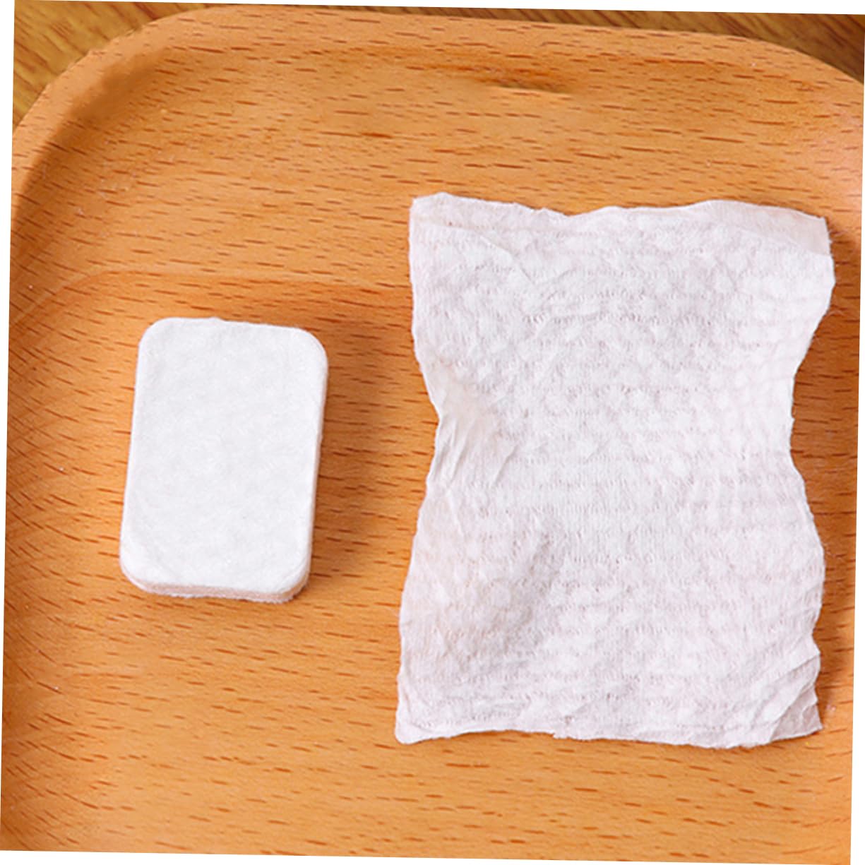 1packung Kompakte Kompressions-makeup-pads Vliesstoff Für Sanfte Gesichtsreinigung Für Make-up-entfernung Und Hautpflege