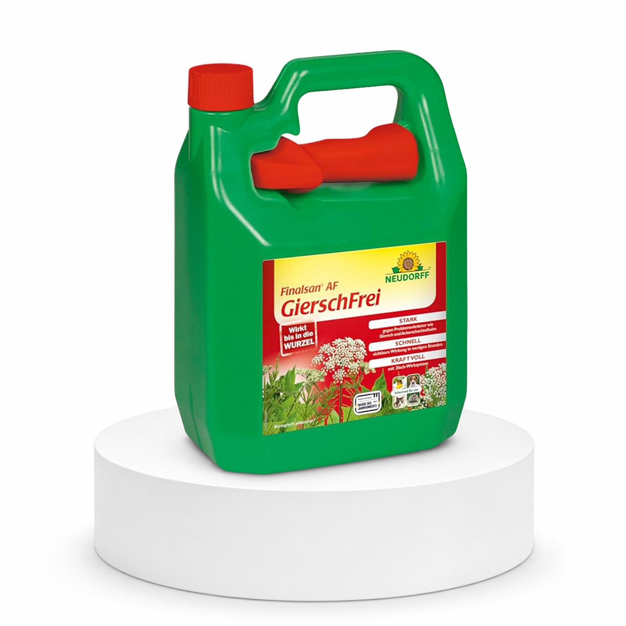 ELITE BBQ passend für Neudorff Finalsan AF GierschFrei Doppelpack 2x3L – anwendungsfertiges Unkrautspray gegen Giersch & Moos