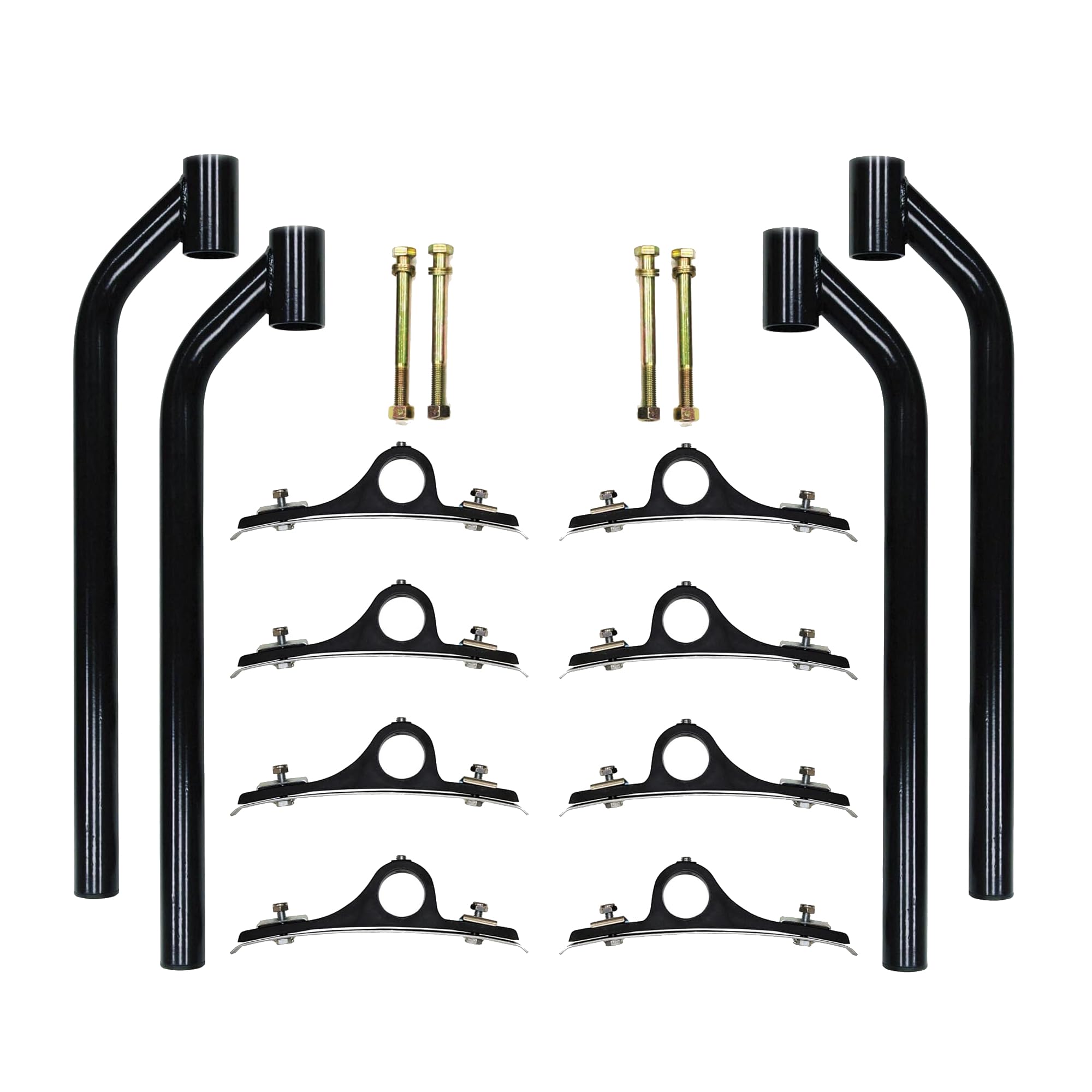 TORQUE 2 Set of Poly Fender Mounting Kit Black, Polymer Fender Mounting Kit for Semi Truck (2 x TRQF401)