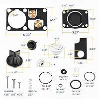 Vista 7 de Kit de servicio de inodoro manual marino Jabsco 29045-3000 para inodoro de la serie 29090-3 y 29120-3 (2008 y superiores)