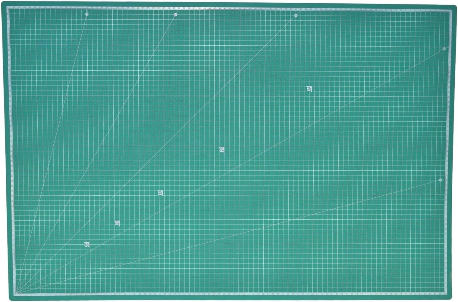 Unibos A1 Cutting Mat Size Non Slip Printed Grid High Quality Craft Design 900mm x 600mm x 3mm