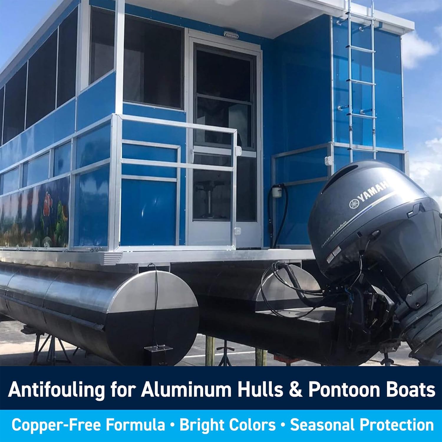 TotalBoat Alumipaint AF Aluminum and Pontoon Boat Bottom Paint (Black, Gallon)