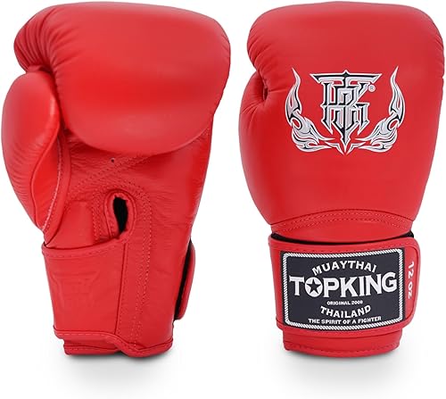 Miniatura 6 de Top King Super Muay Thai Guantes de boxeo, blanco, negro, rojo, azul, amarillo, rosa, verde; 8 onzas, 10 onzas, 12 onzas, 14 onzas, 16 onzas, 18