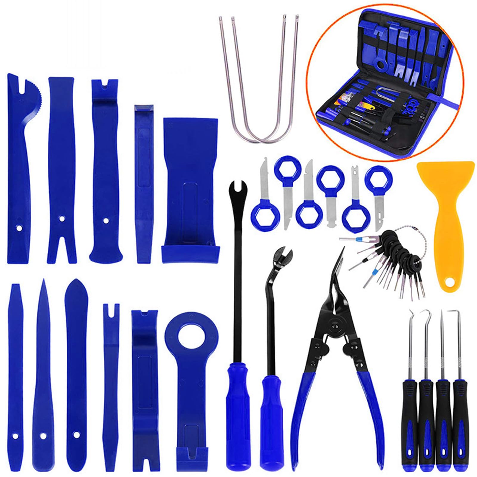 38Pcs Trim Removal Tool Kit for Golf 7 MK7 7.5 R GTD GTI GTE 2013-201