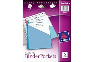 Avery Binder Pockets: Your Essential Document Storage Solution