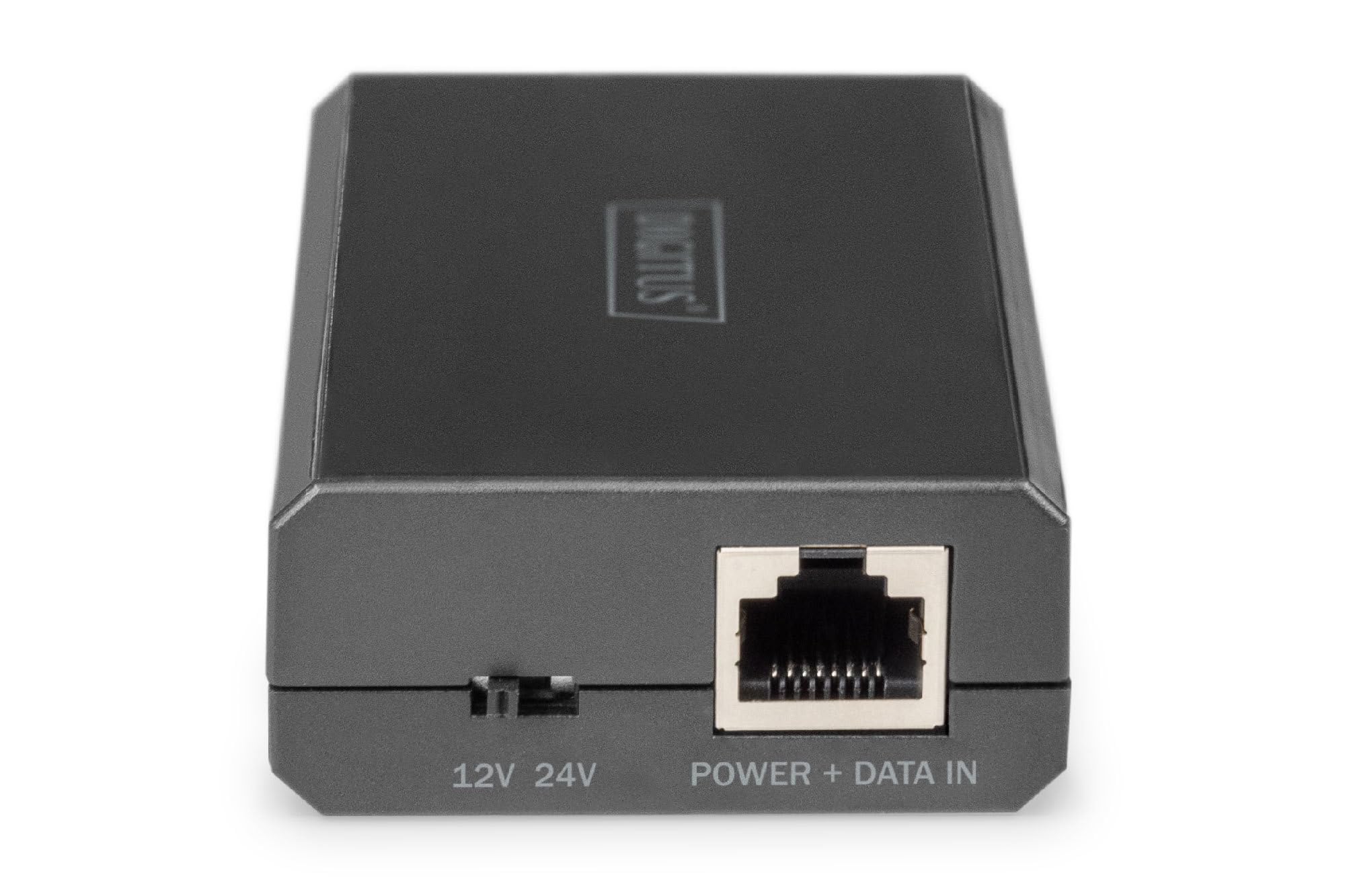 DIGITUS répartiteur PoE++ - Gigabit - IEEE802.3at/BT - 51W Puissance de Sortie - 10/100/1000 Mbit/s - Tension de Sortie sélectionnable 12V/24V - Noir