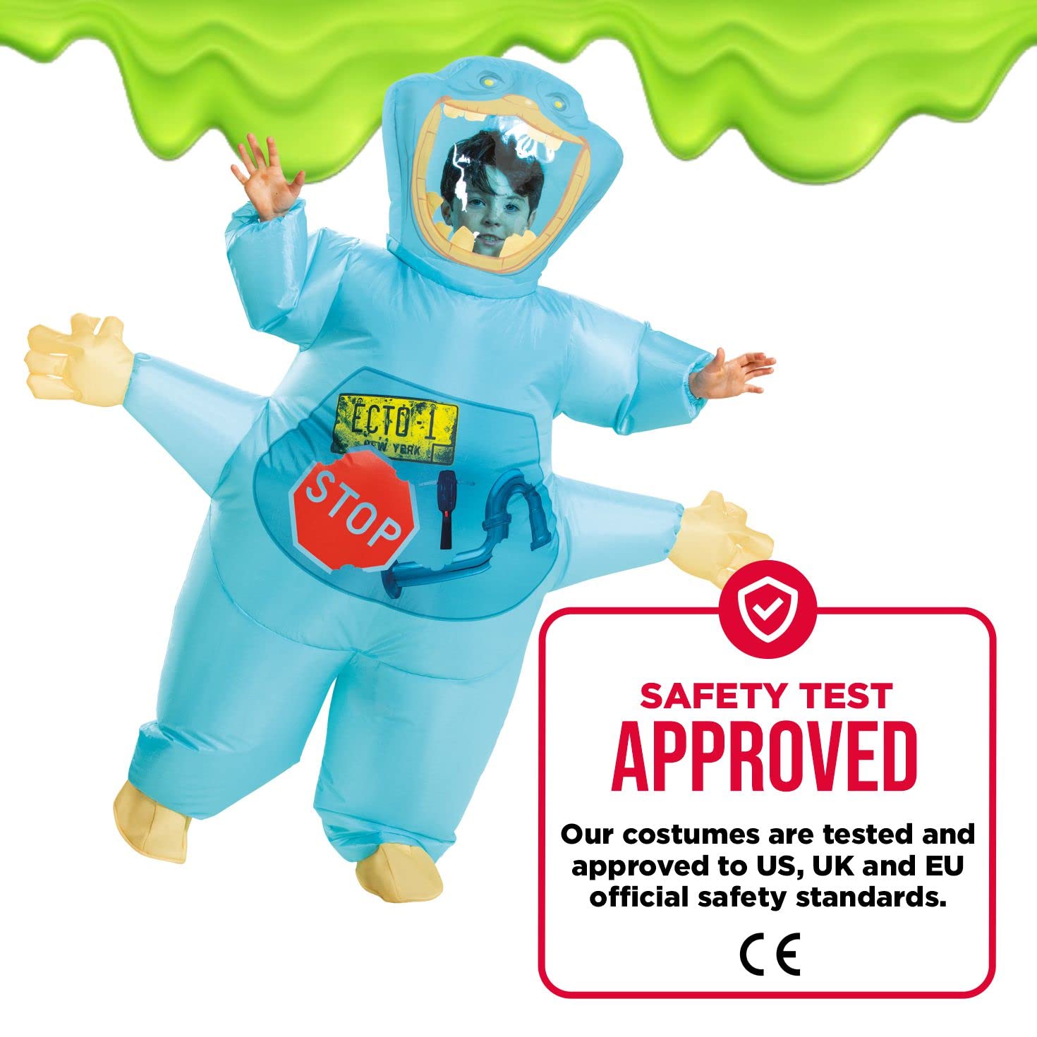 Disguise Costume Muncher Ghostbusters Bambini, Costume Halloween Bambini Taglia Unica