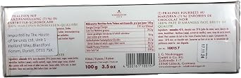 Niederegger - Dark chocolate covered marzipan mini loaves in gift box 100g