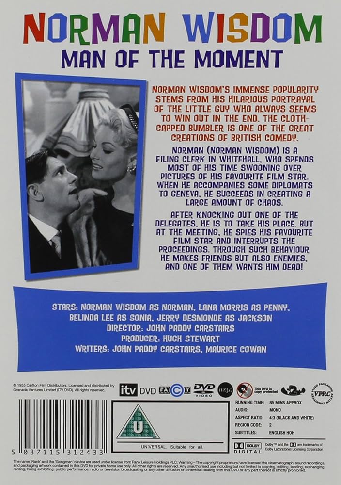 Amazon.com: Man Of The Moment [DVD] : Norman Wisdom: Movies & TV