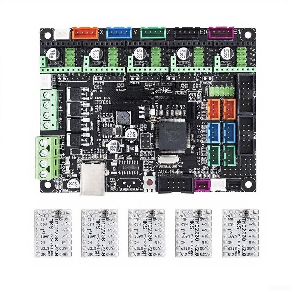 Carte Mère 3D pour mks Gen-L V2.1 Silencieuse Carte Mère 3D pour(Gen-L V2.1 TMC2208)
