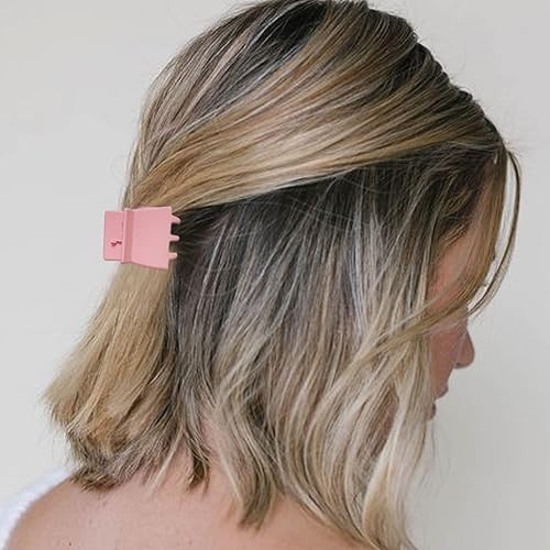 Miniatura 5 de Pinzas para el cabello para mujeres y niñas, pinzas antideslizantes de 1.3 pulgadas con acabado mate para peinar cabello fino y grueso (20 unidades)