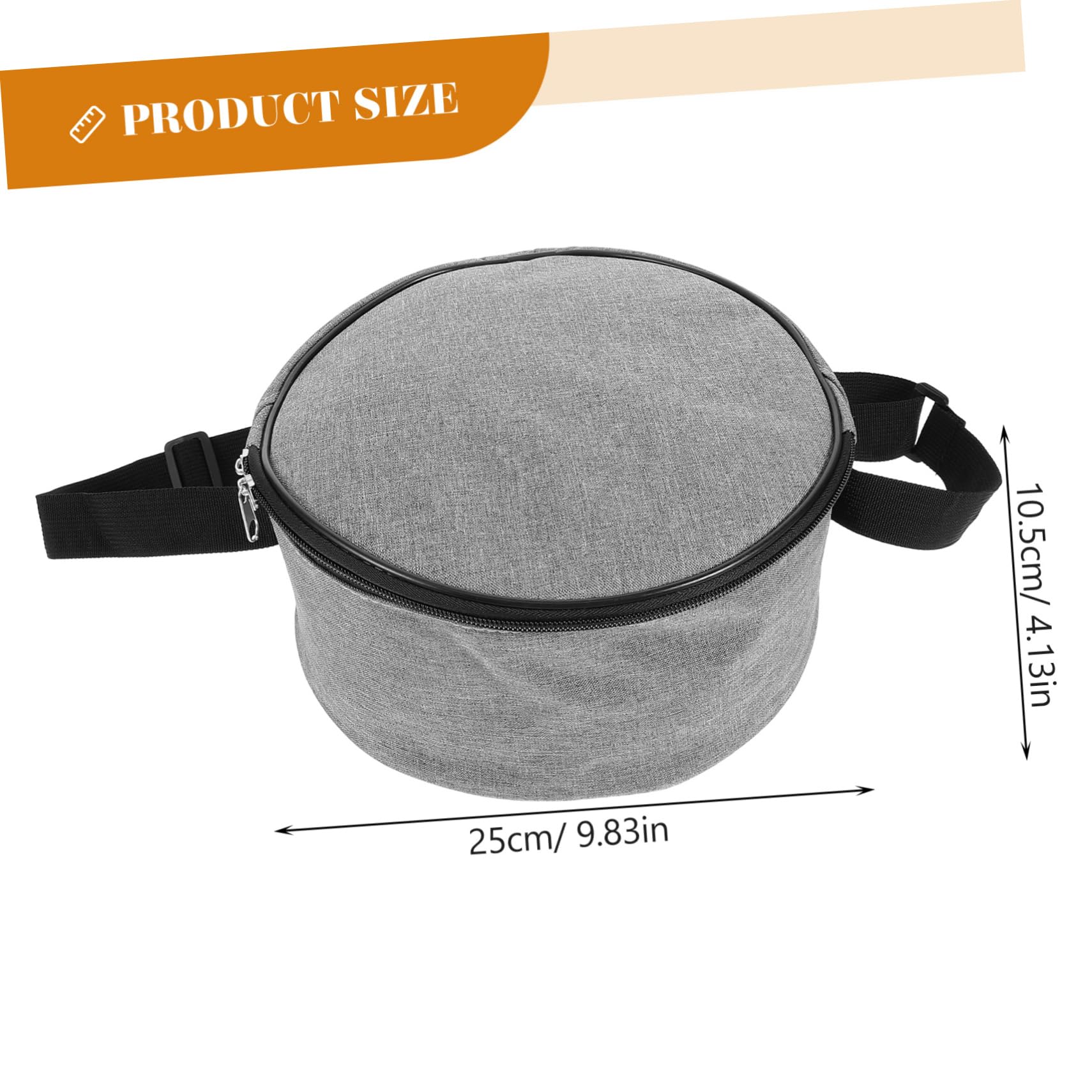 BCOATH Waterproof Golf Bag Disc Golf Storage for Flying Discs Polyester Material Portable Shoulder Bag Golfing Accessory